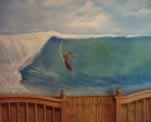 Beach Surfing Mural